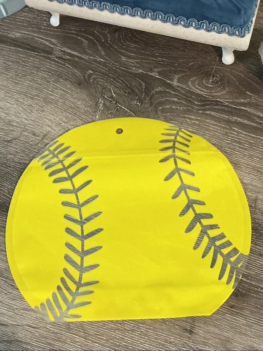 Yellow and Clear Softball Goody Goodie Storage Bags Set of 60 9x9.75 Overall